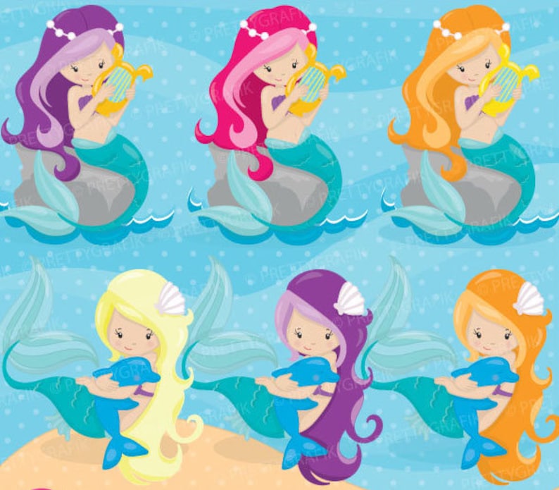 mermaid party Mermaid Pop-tarts printed or digital under the sea party Under the sea pop tarts