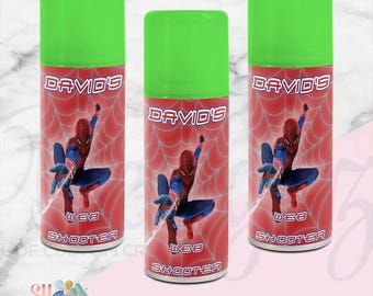 Spiderman Birthday Party Fun String  Favors Treats, Spiderman Party, Spiderman Birthday Spray
