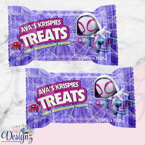 Ghost Spider Spidey and His Amazing Friends Birthday Party Favors Treats, Spidey Party, Spidey, Spidey and His Friends MT