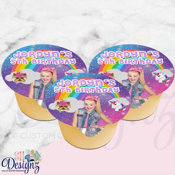 JoJo Siwa Birthday JoJo Siwa Birthday Party Bubble Tape Labels JoJo Siwa JoJo Siwa Birthday Party