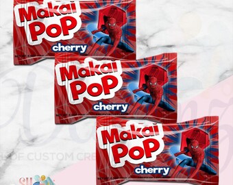 Spiderman Birthday Party candies Favors Treats, Spiderman Party, Spiderman, Spider-Man RP