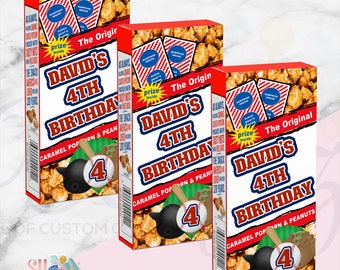 Baseball Popcorn - Baseball Party - Baseball Birthday - Baseball Birthday Party - Baseball Theme- Baseball Birthday Theme