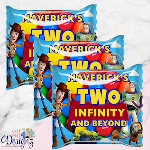 Two Infinity and Beyond Chocolates, Toy Story, Buzz Lightyear, Woody, Pizza Planet, Two Infinity and Beyond Mini