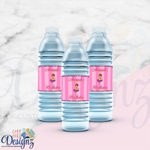 Fancy Nancy Birthday Party Water Bottle Labels- Fancy Nancy Party- Fancy Nancy Decorations