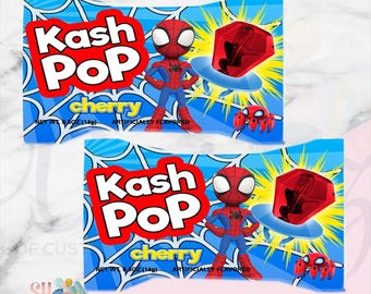 Spidey and His  Birthday Party candies Favors Treats, Spidey Party, Spidey, Spidey and His Friends RP