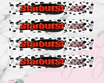 101 Dalmatians Birthday Party Candies (Digital)
