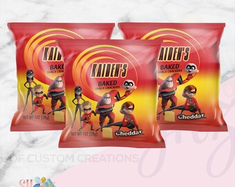 Incredibles Birthday Crackers - ( digital)