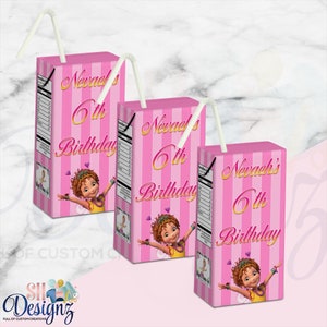 Fancy Nancy Birthday Party juice box- Fancy Nancy  Party- Fancy Nancy Birthday Party- Fancy Nancy theme