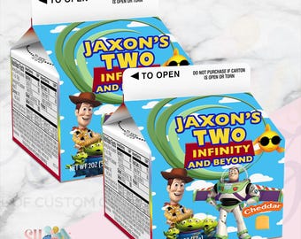 Two Infinity and Beyond Birthday Party Crackers ( digital)
