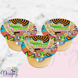 Fresh Prince Birthday Apple Sauce  Labels, Fresh Prince Birthday Fresh Prince Favors , Fresh Prince Party Applesauce