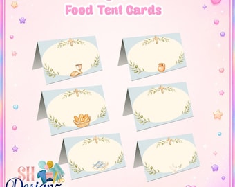 Anniversaire de Jésus, Anniversaire à thème chrétien, Anniversaire d'enfant de Dieu, Cartes de table pour une fête sur le thème de Jésus