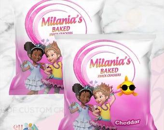 Fancy Nancy Birthday Party Crackers – ( digital)