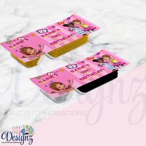 Fancy Nancy Birthday Party Cookies/Crackers - Fancy Nancy  Party- Fancy Nancy Birthday Party- Fancy Nancy theme