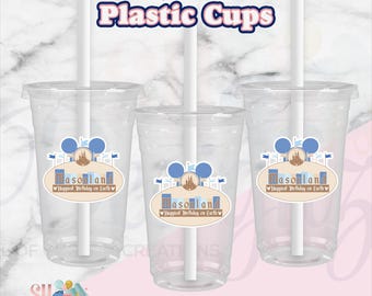 Blaue Disneyland Party Sticker ( digital)