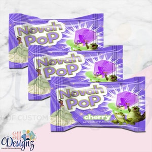 Princess Tiana Birthday Candy Favors - Princess Tiana Birthday Party- Princess and the Frog Birthday Decor - Princess Tiana RP