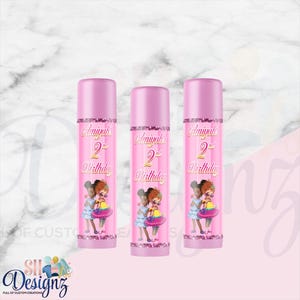 Fancy Nancy Birthday Party Lip Balm Favors- Fancy Nancy Clancy- Fancy Nancy Birthday