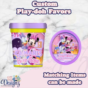 Minnie Mouse Bowtique Party Dough, Minnie Mouse Bowtique  Party, Minnie Mouse Bowtique Birthday Party , Minnie Mouse Bowtique  Party