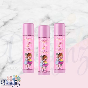 Fancy Nancy Birthday Party Lip Balm Favors- Fancy Nancy Clancy- Fancy Nancy Birthday