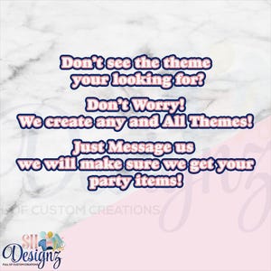 a pink and white marble background with the words don't see the theme for