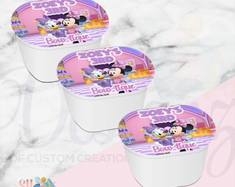 Minnie Mouse Bowtique Birthday Chips, Minnie Boutique, Minnies Birthday, Minnie Mouse Birthday Party Minnie Mouse Party Favor CPS
