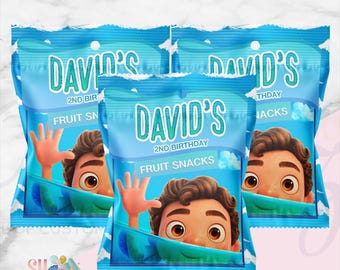 Luca Birthday Party Fruit Snacks, Luca, Luca Theme, Luca Party, Luca, Luca FS