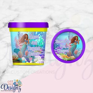 The Little Mermaid Birthday Dough, Live Action Mermaid, Little Mermaid Favors, Little Mermaid, Black Mermaid