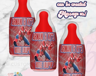 Spiderman Birthday Party candies, Spiderman Birthday Party, Spiderman Birthday Favors, Spiderman, Spiderman Party BP