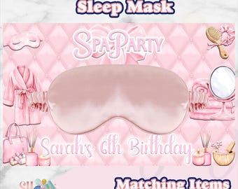 Mascarillas para ojos para fiestas de cumpleaños de spa, recuerdos de fiesta de cumpleaños con maquillaje de spa, fiesta temática de spa, fiesta de cumpleaños con maquillaje