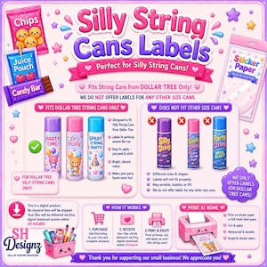 Spidey and Friends Birthday Party String Can Labels (Digital Download) image 3