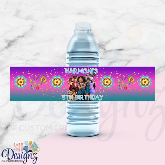 DIGITAL Encanto Water Bottle Labels Encanto Printable Labels