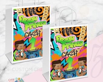 Fresh Prince Birthday Party gift bags ( digital)