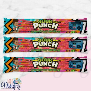 Fresh Prince Birthday Party Candies, Fresh Prince Birthday Fresh Prince Treats, Fresh Prince Party- SP