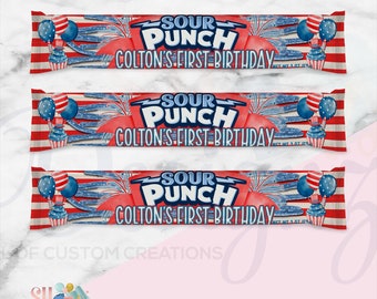 4th of July Party Candy, 4th of July Birthday Party, 4th of July Party, 4th of July Theme, 4th of July Straws,SP