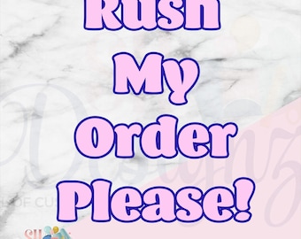 SHD Rush Order