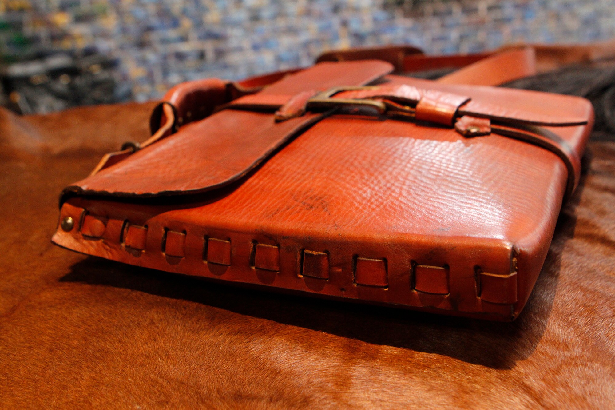 Classic Leather Briefcase Handmade Leather Briefcase Etsy
