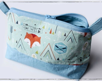 Cosmetic bag, pencil case "little fox"