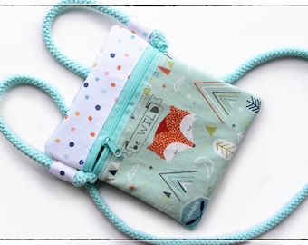 Chest bag, children's bag "Little Fox"