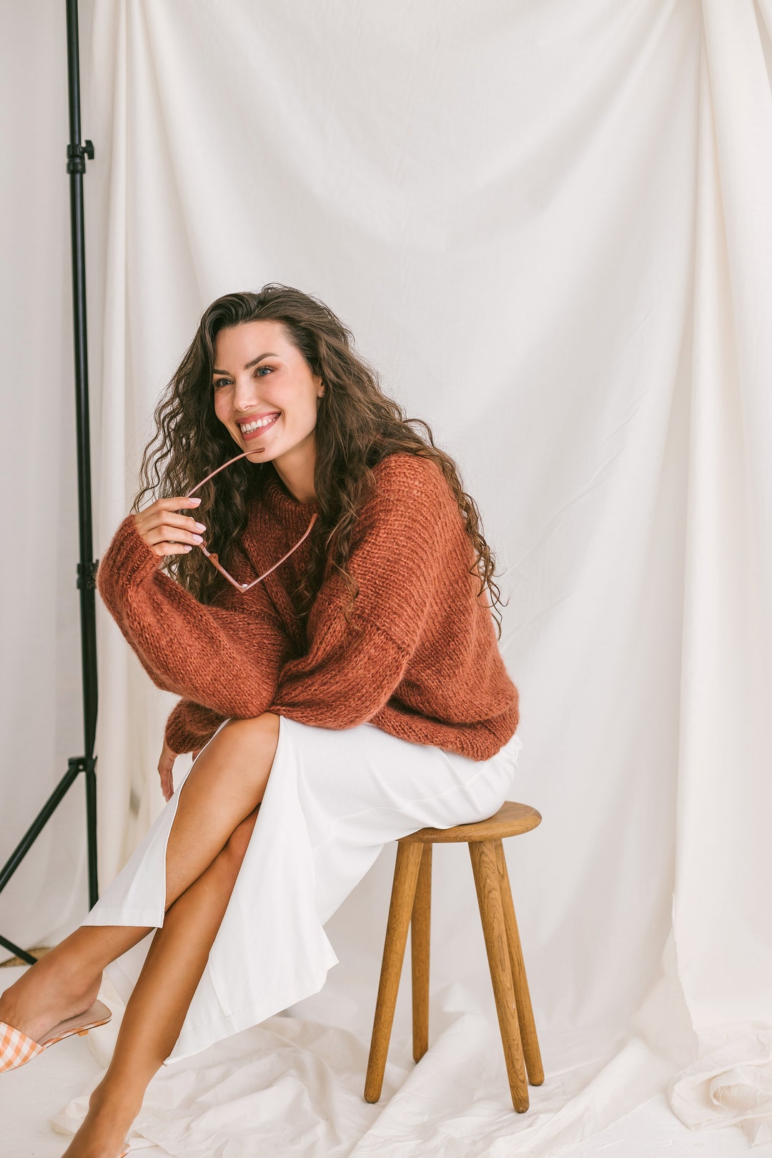 最終価格！iore COLOR SCHEME KNIT Yew Mor Colourwork Yoke Sweater – Carol Feller