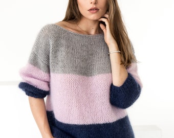 Mohair sweater, alpaca sweater, mohair pullover, alpaca pullover, fuzzy sweater, oversized sweater, knit sweater, sweater, fluffy sweater