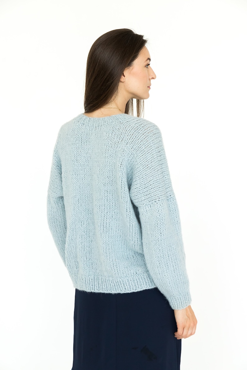 Lolanda Alpaca Pullover - Sky Blue main image 0