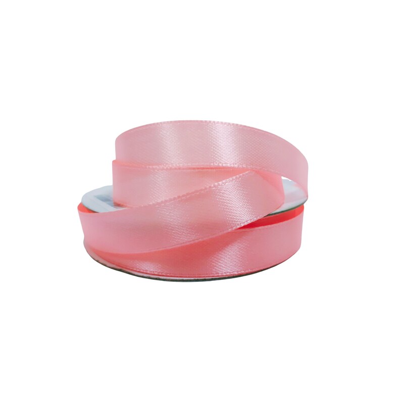 Ribbon Satin Ribbon 12Mm 32Mb Pink 8039 image 1