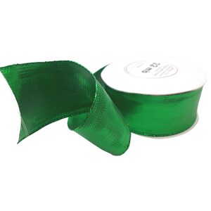 Metallized Ribbon 38Mm 22Mb Green 2086