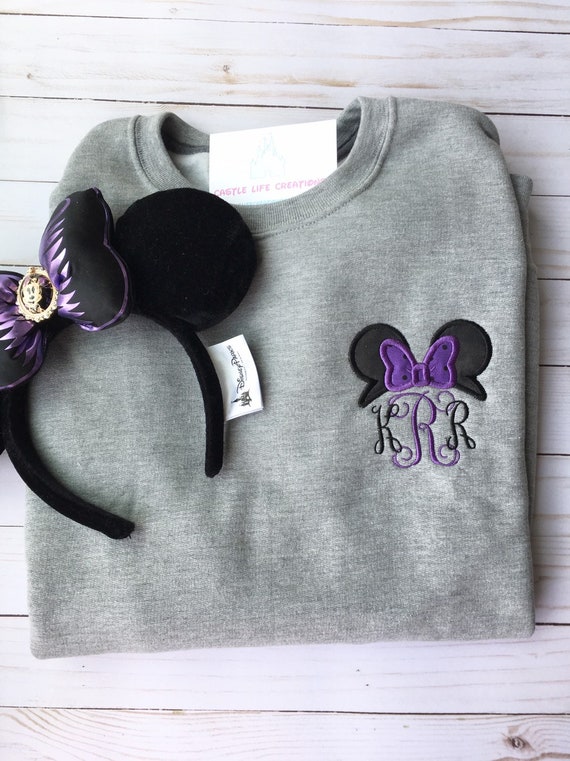 disney monogram sweatshirt