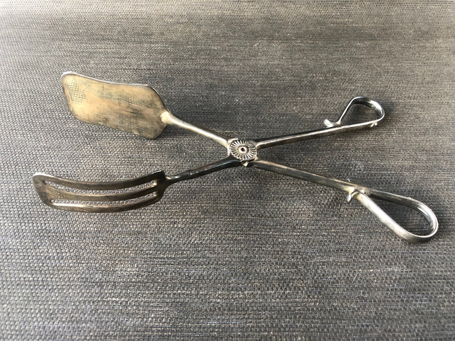 Vintage Food Serving Tongs Vintage Tableware Cake Tongs Etsy