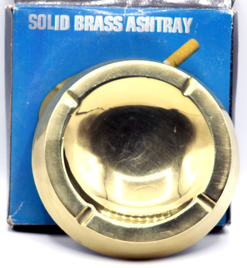 Vintage Collection Solid Brass Ashtray