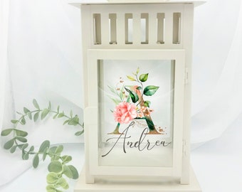 Lantern beige with saying for educators | Farewell gift | Lantern | Lamp | Home accessories - 2 versions personalized names