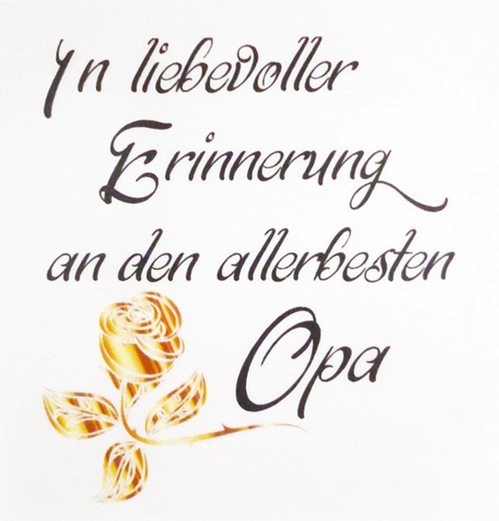 Gedenken an Opa 2 Aufkleber für Grablichter Trauer Etsy