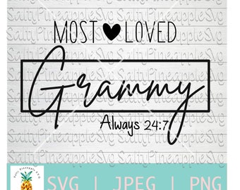 Download Grandma Tumbler Svg Etsy