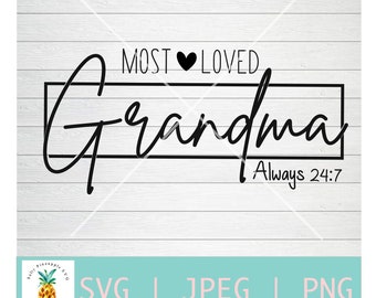 Download Grandma Svg Etsy