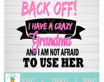 Download Crazy Grandma Svg Etsy